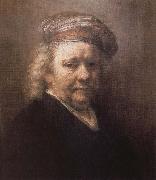 Francisco Goya Rembrandt Van Rijn,Self-Portrait oil
